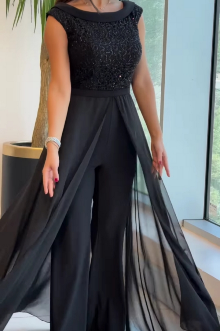 Valeria | Classic Sleeveless Jumpsuit