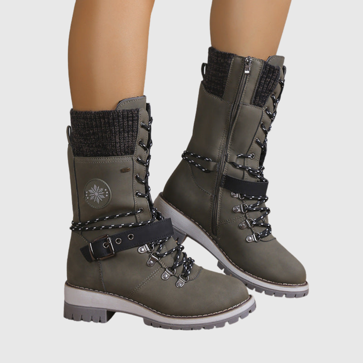 DRUSILLA | WATERPROOF KNEE-HIGH SNOW BOOTS