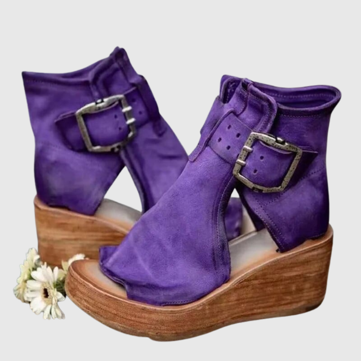NERISSE | SUEDE MID-CALF BOOTS