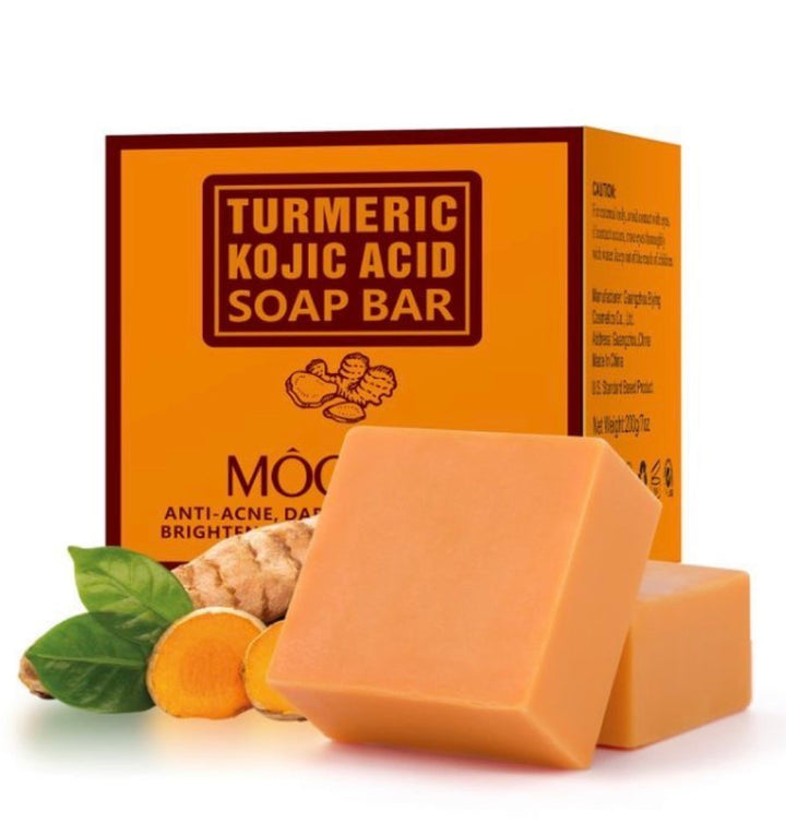 Aurea Gurkemeje sæbebar mod mørke pletter og tidlige aldringstegn