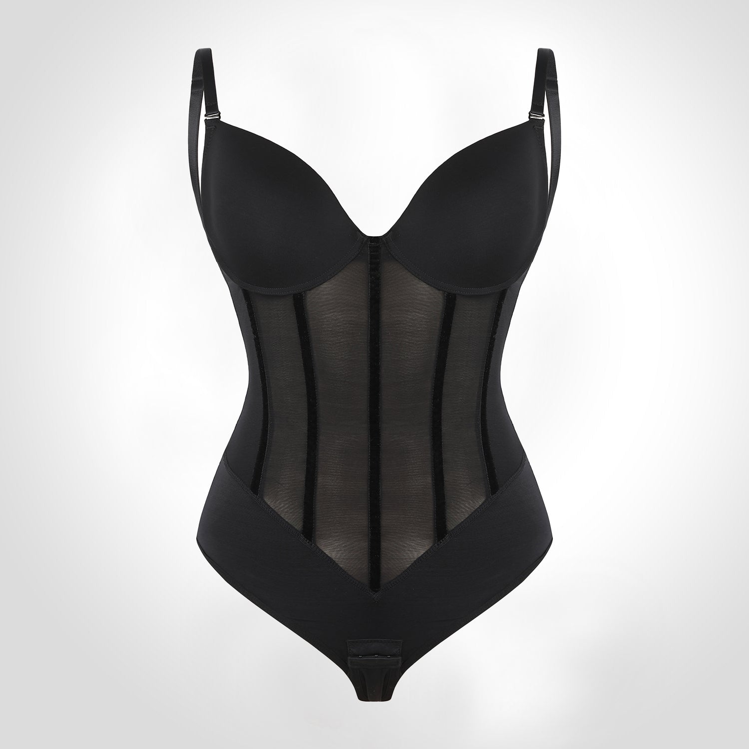 Amber - Shapewear Bodysuit met 5 stalen baleinen