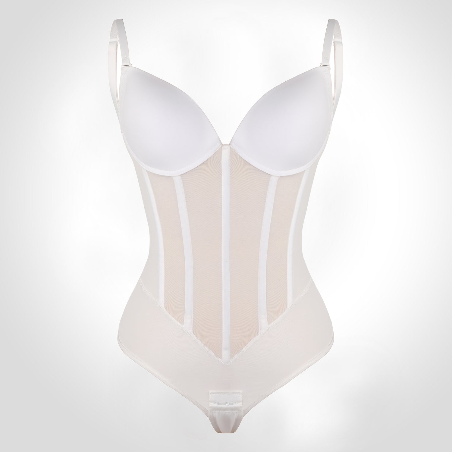 Amber - Shapewear Bodysuit met 5 stalen baleinen