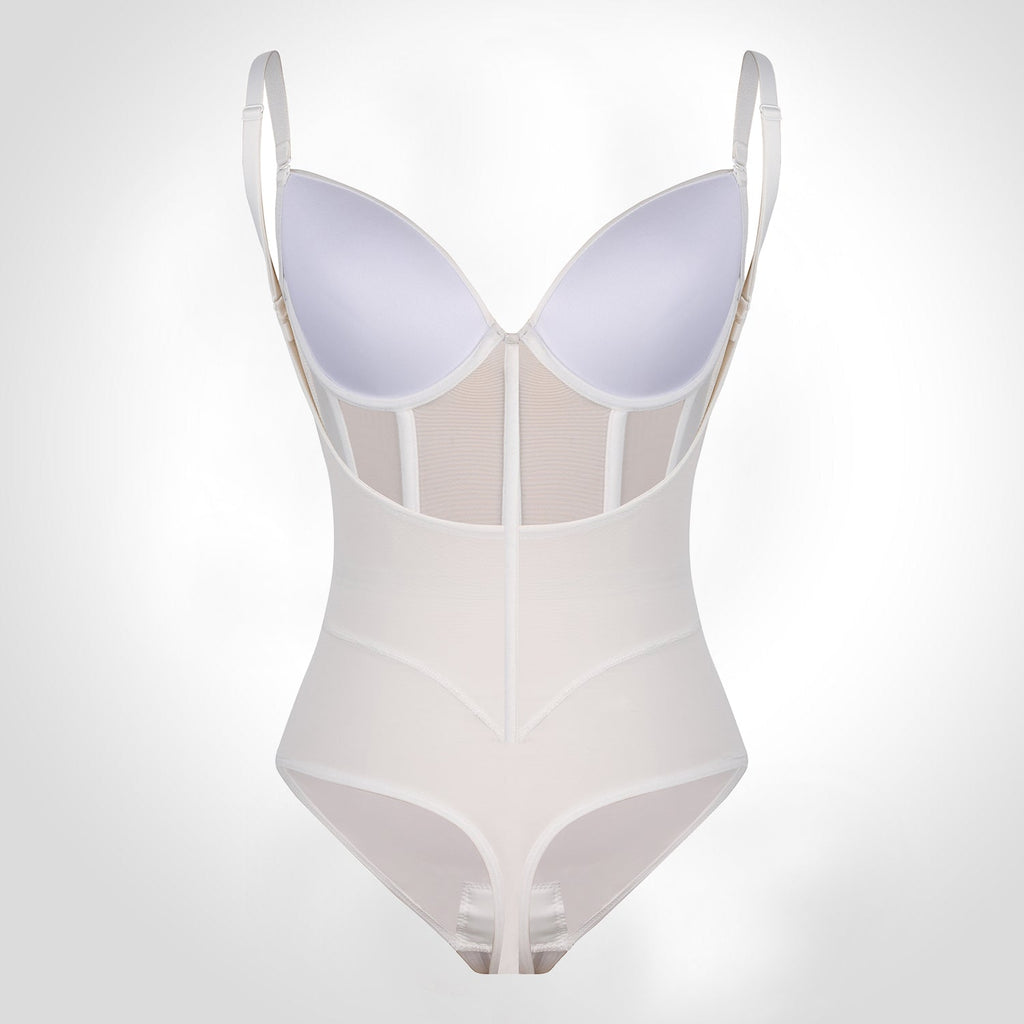 Amber - Shapewear Bodysuit met 5 stalen baleinen