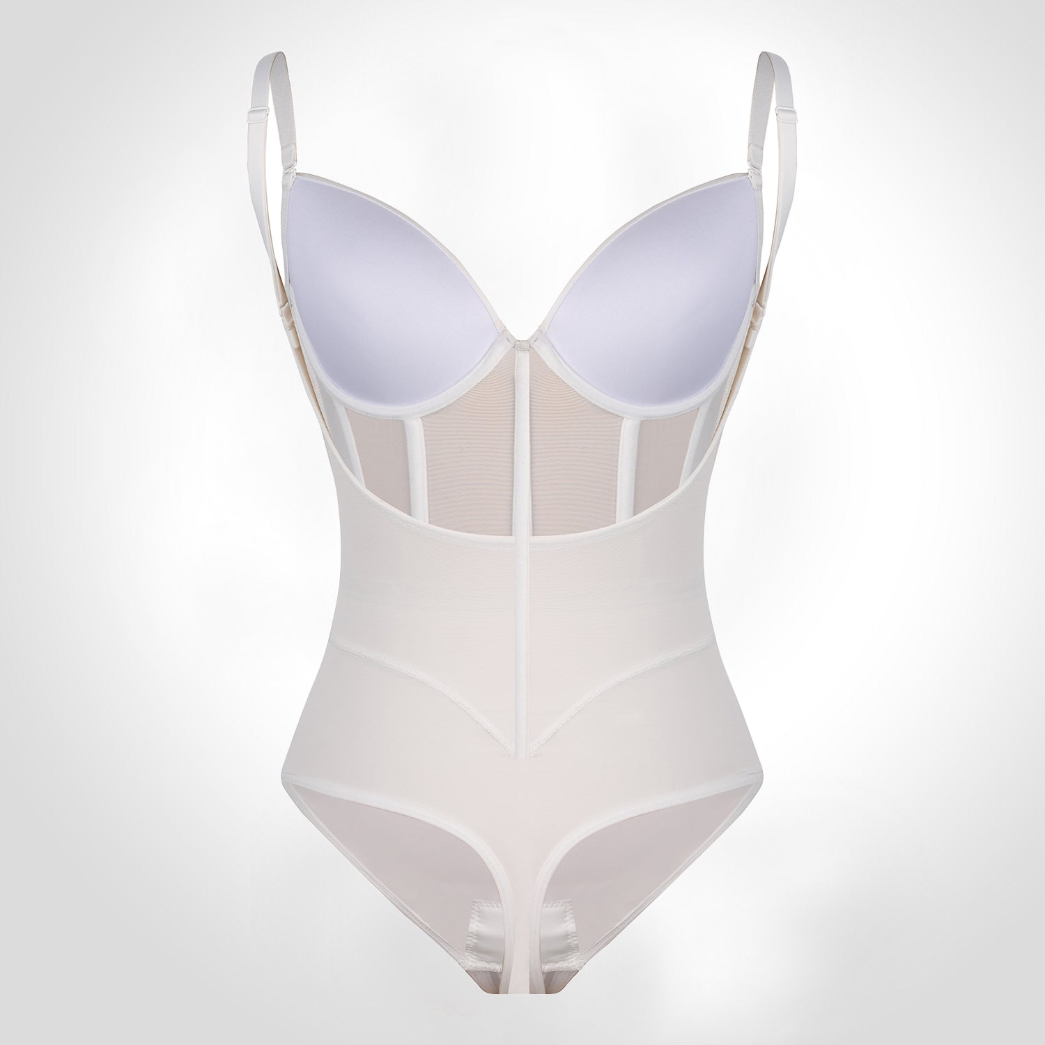 Amber - Shapewear Bodysuit met 5 stalen baleinen