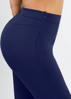 Larisa - High Waist Built-in Shaping Mesh Broek Met Rechte Pijp