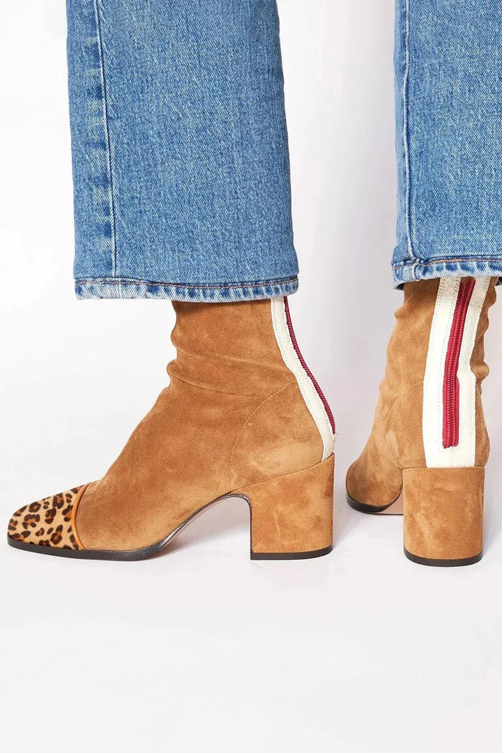Lily | Elegant Suede Ankle Boots