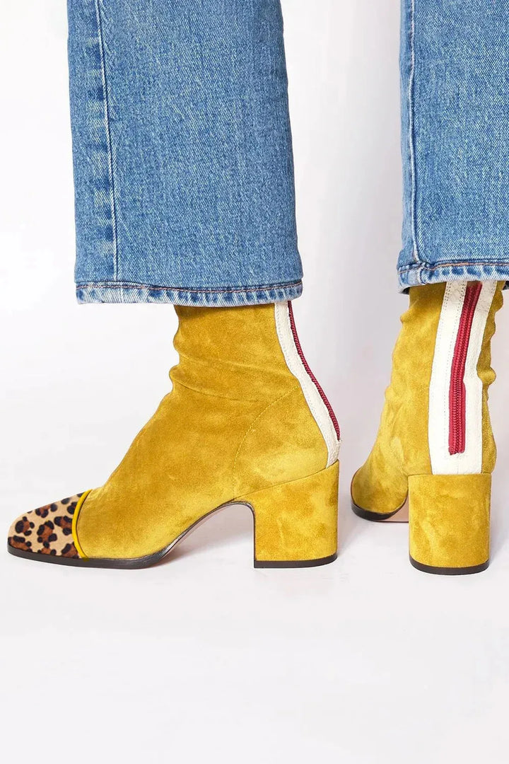 Lily | Elegant Suede Ankle Boots