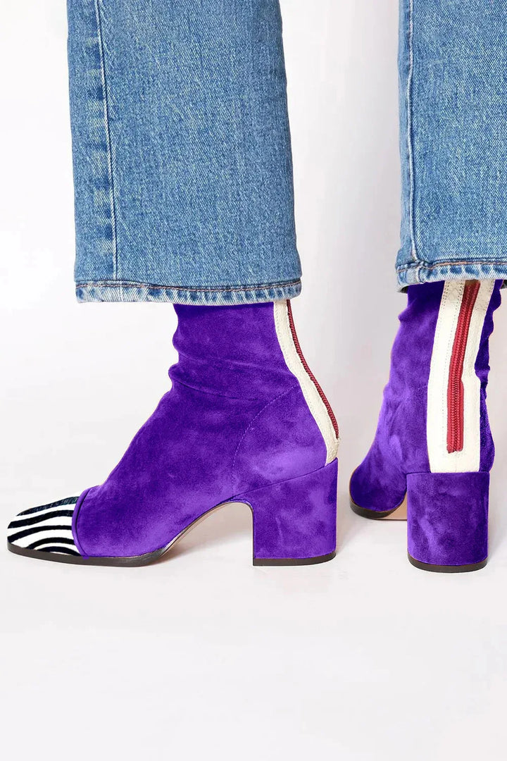 Lily | Elegant Suede Ankle Boots