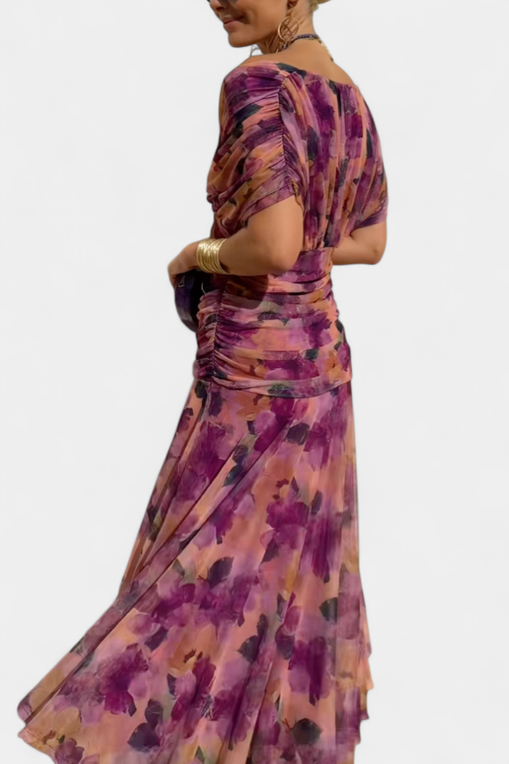 Hayden Laluna® | Elegant Dress With V-Neckline