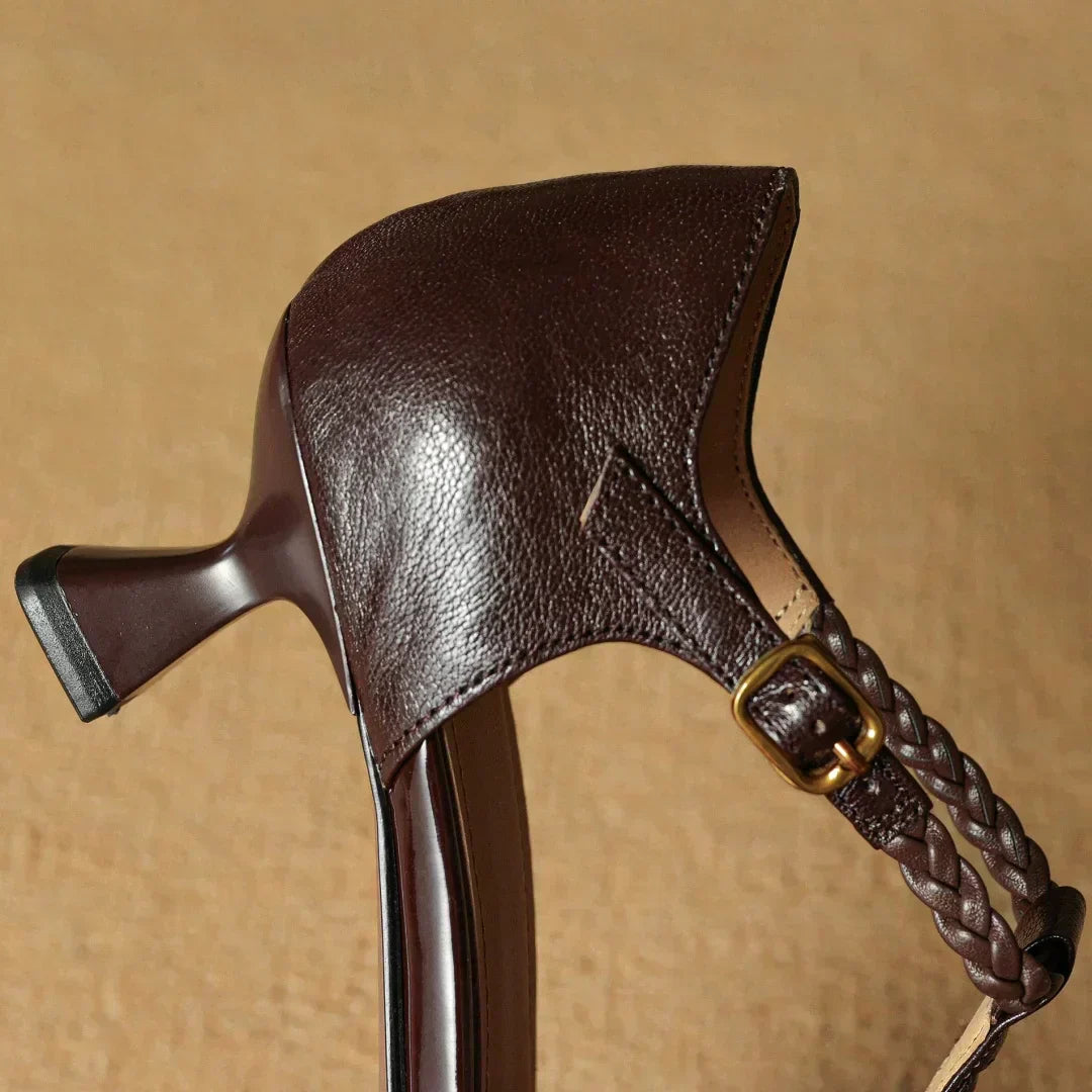 KATHY | ELEGANT LEATHER SANDALS