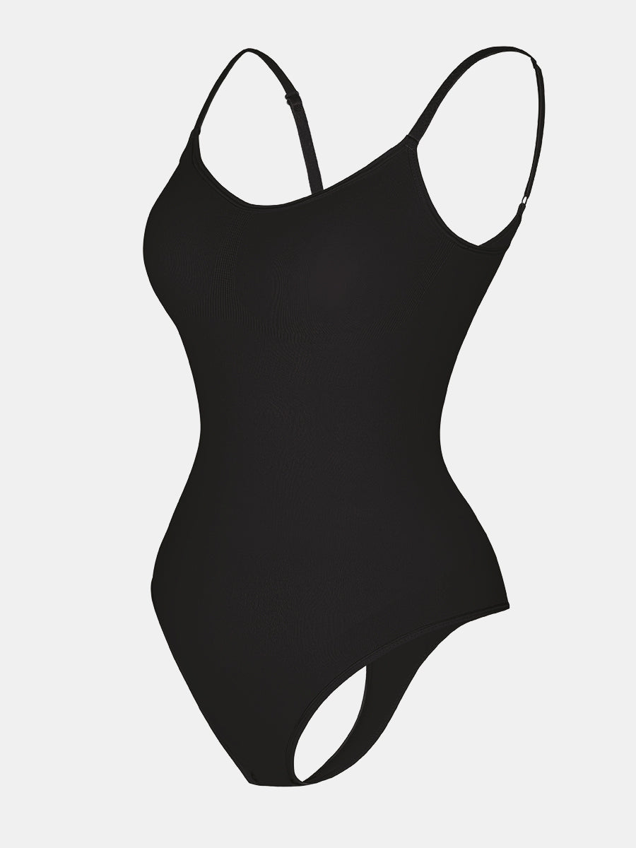 Stefanie String - Naadloze Bodysuit Met Verstelbare Schouderbandjes