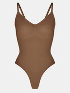 Stefanie String - Naadloze Bodysuit Met Verstelbare Schouderbandjes