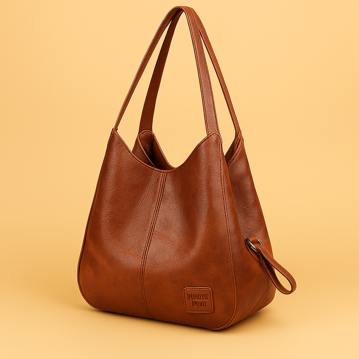 VINTAGE LEATHER HANDBAG