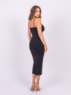 Azura - Shaper Maxi Jurk V-Hals En Spaghetti Schouderbandjes