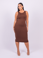 Caprice - Shaper Maxi Jurk U-Back