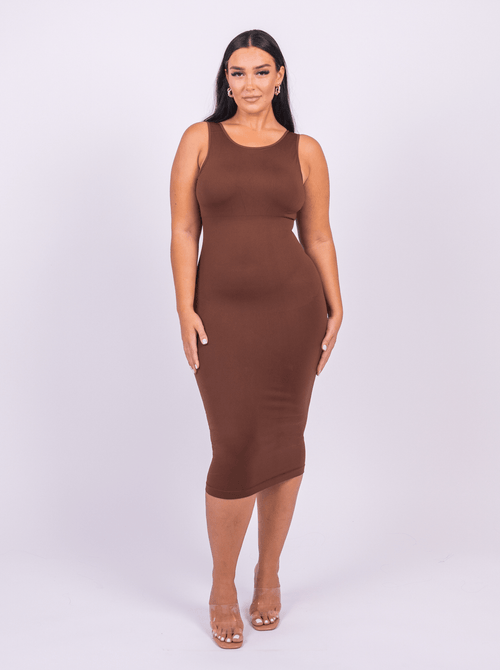 Caprice - Shaper Maxi Jurk U-Back