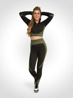 Chelsea - Sport Set Met Ritssluiting En Hoge Taille Legging