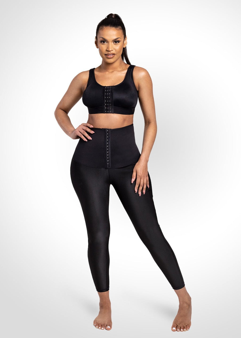 Claire - Legging Met Zweetband En Corset