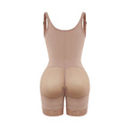 Felicia Short Powernet® - Ademende Latex Body met Open Borst, Buikcontrole en Stevige Compressie Shapewear.