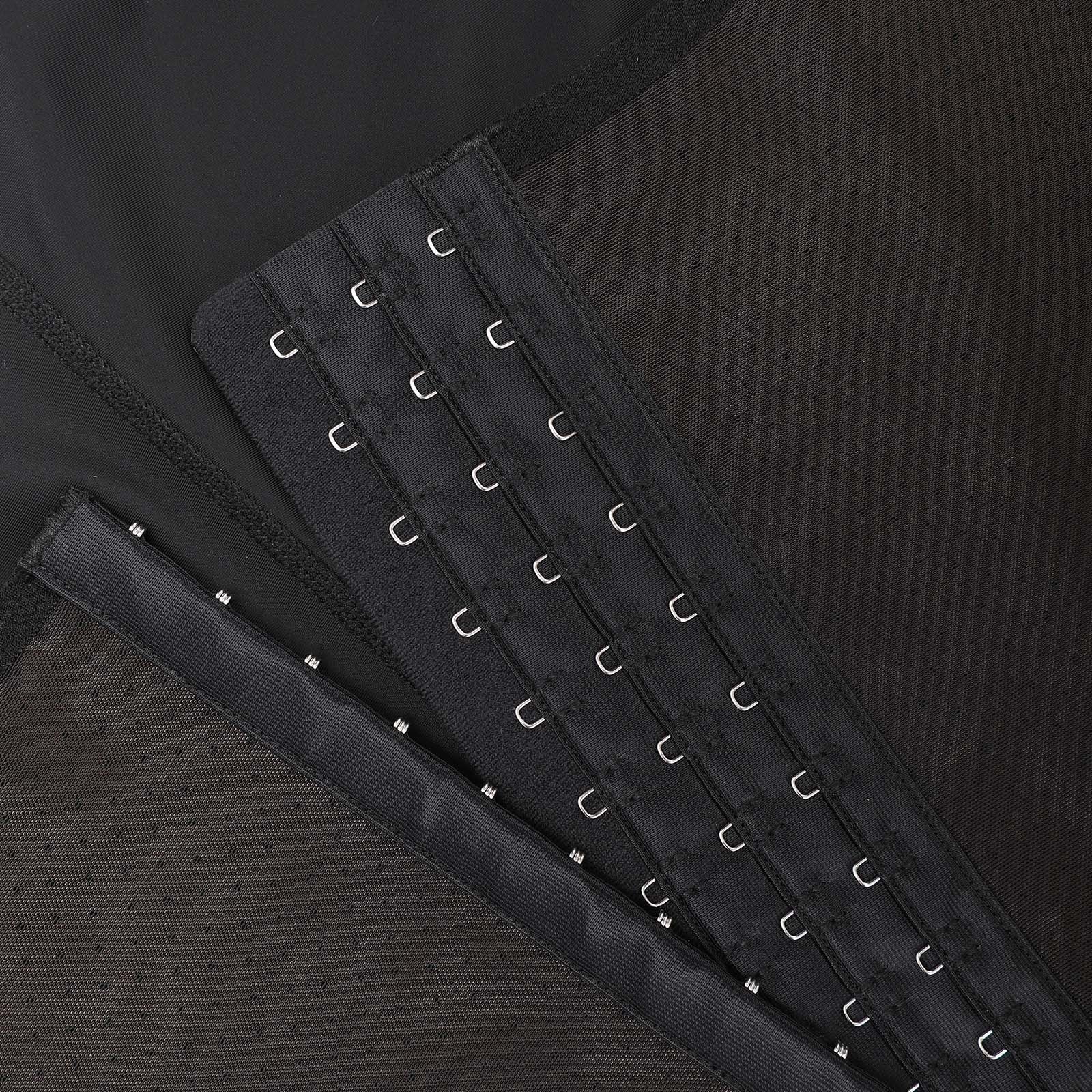 Felicia Short Powernet® - Ademende Latex Body met Open Borst, Buikcontrole en Stevige Compressie Shapewear.