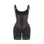 Felicia Short Powernet® - Ademende Latex Body met Open Borst, Buikcontrole en Stevige Compressie Shapewear.