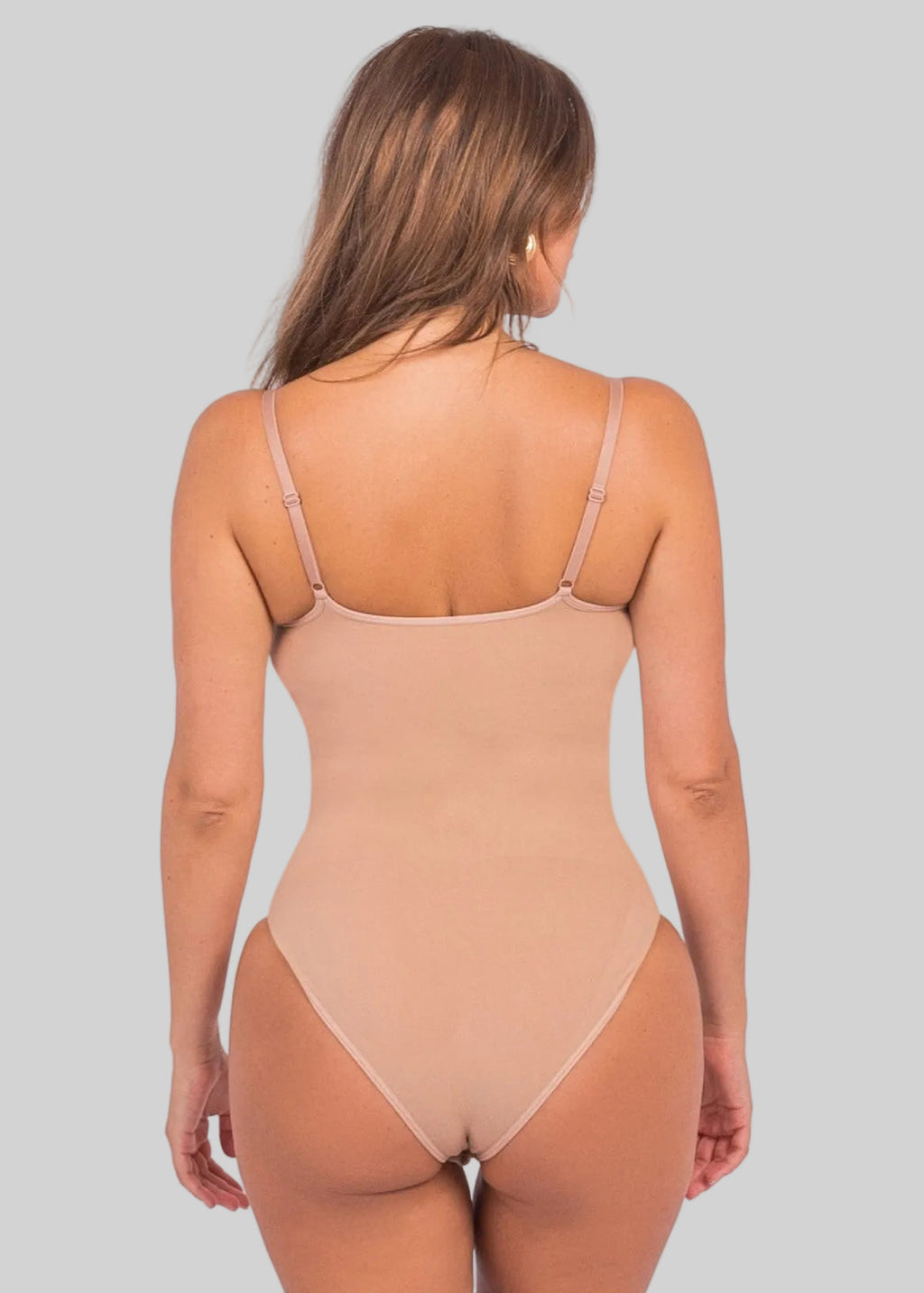 Stefanie Slip - Naadloze Bodysuit Met Spaghetti Schouderbandjes