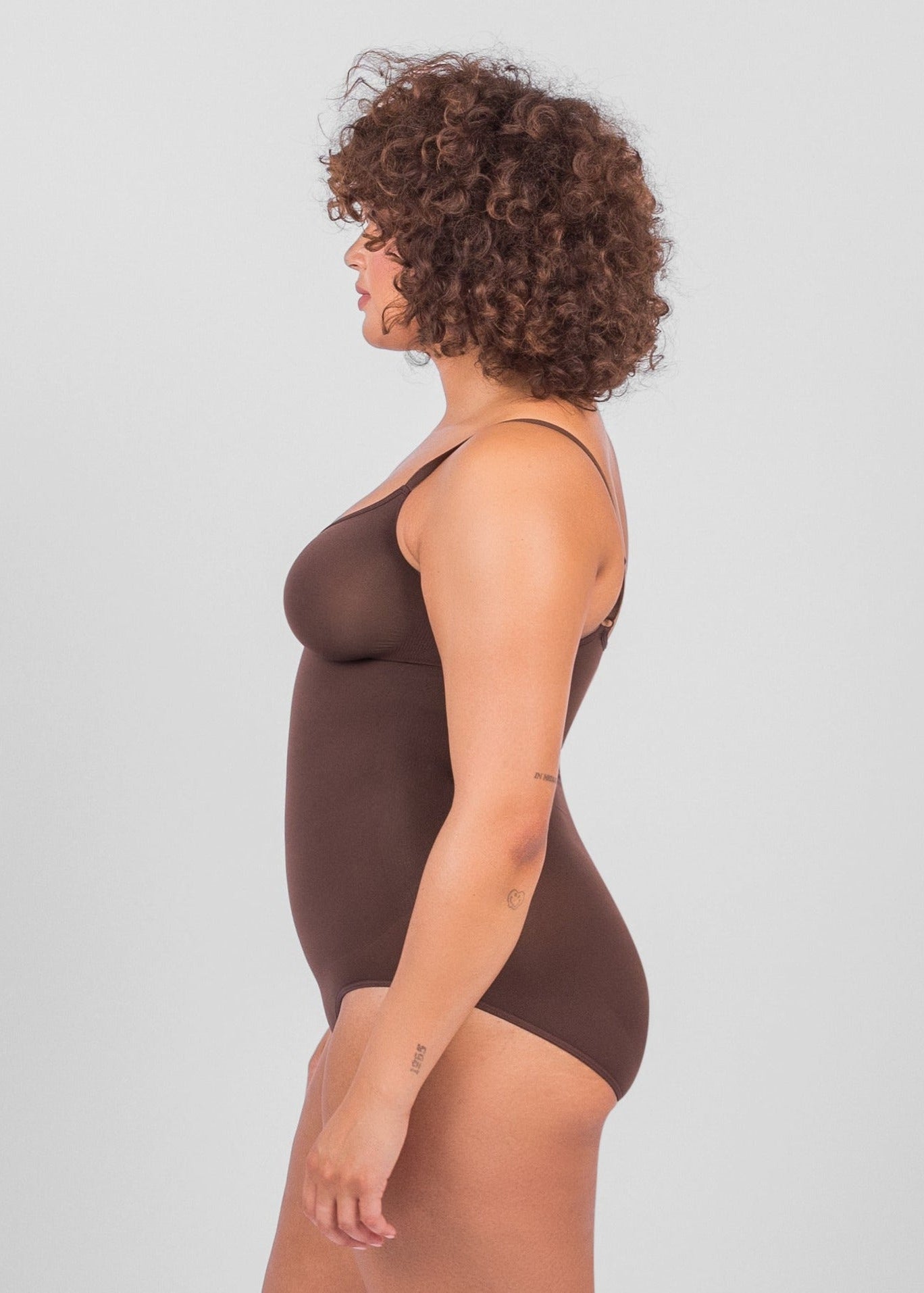 Stefanie Slip - Naadloze Bodysuit Met Spaghetti Schouderbandjes
