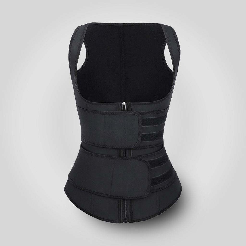 Grace - Waist Trainer - Anti zij en Rugvet - 7 Stalen Baleinen