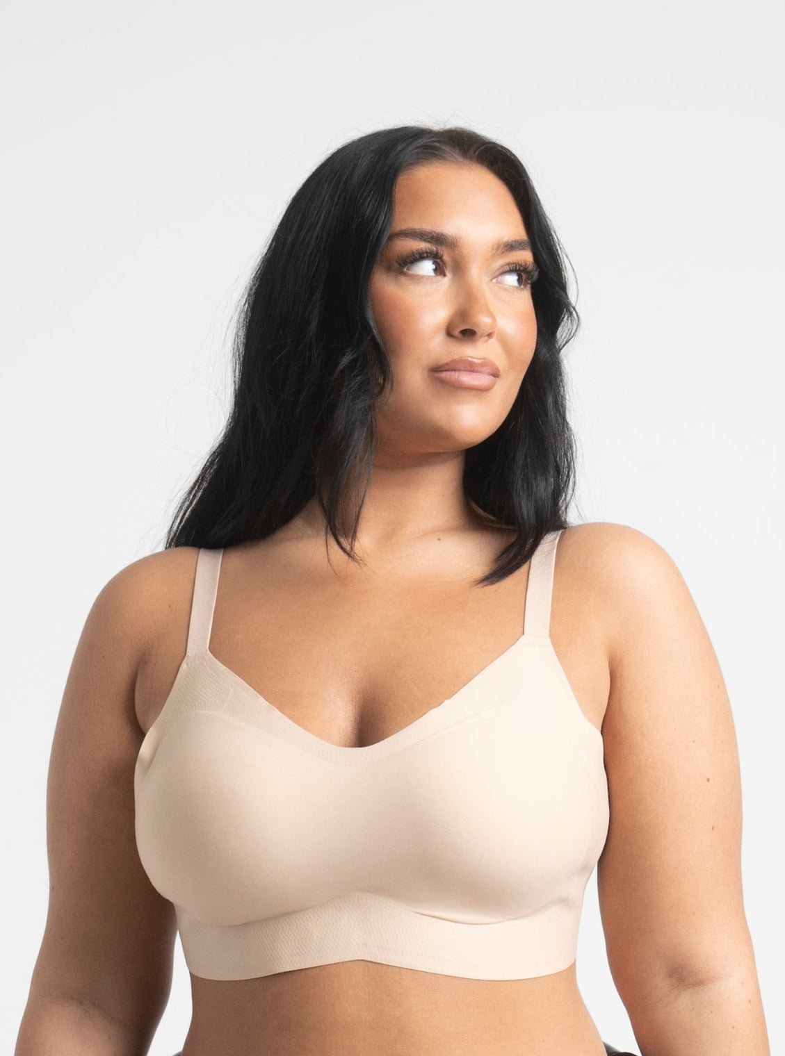 Helena - Naadloze Ademende Push-up BH