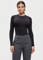 Milena – Ultra-Soft Sculpted Silhouette Naadloze Long-Sleeve Bodysuit