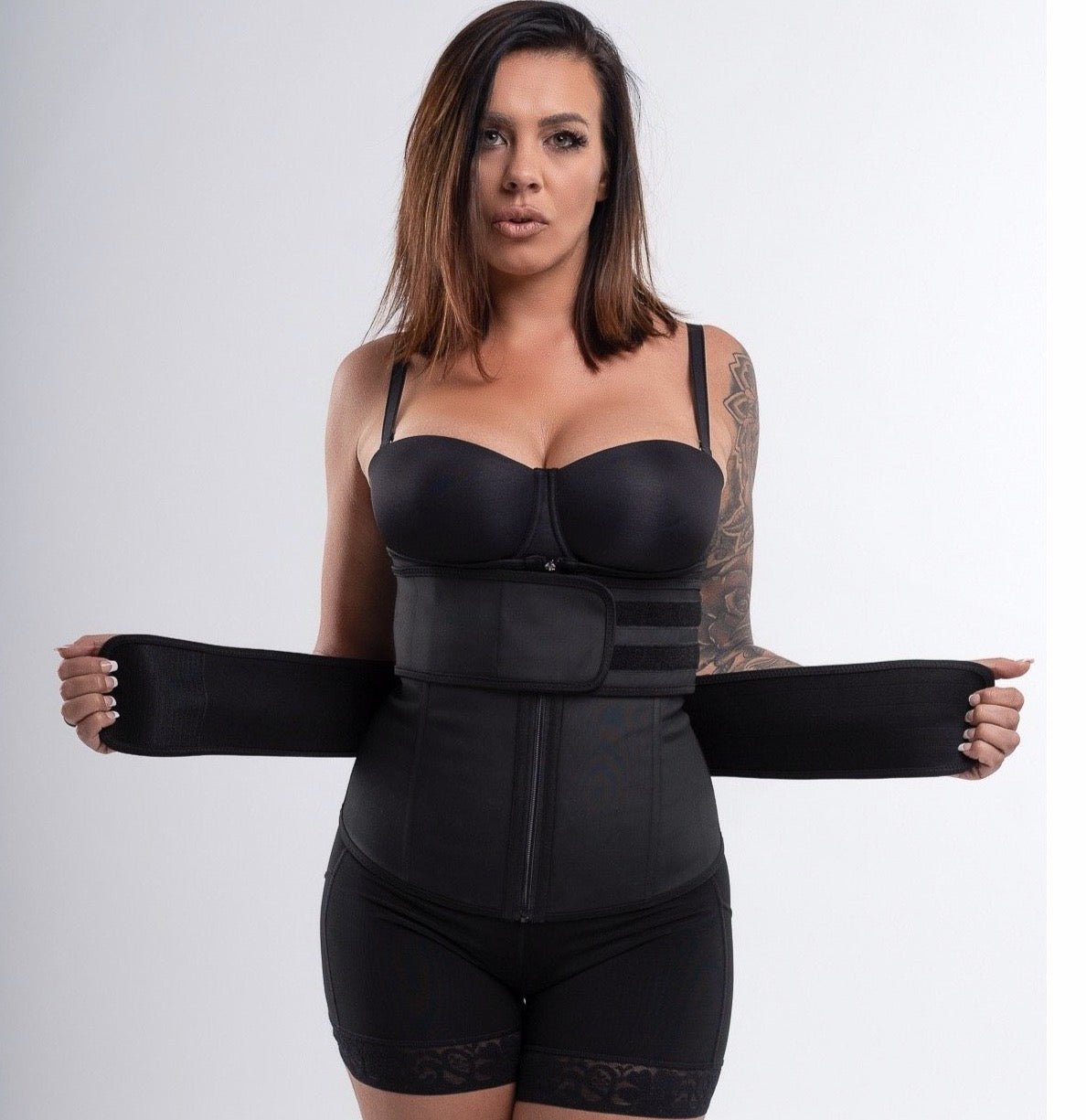 Julia - Waist Trainer 2 Banden - 7 Stalen Baleinen