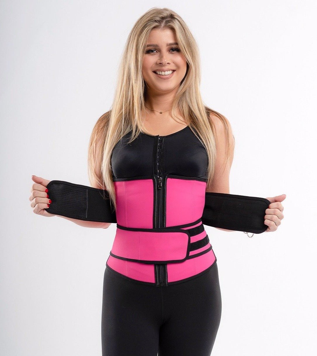 Julia - Waist Trainer 2 Banden - 7 Stalen Baleinen