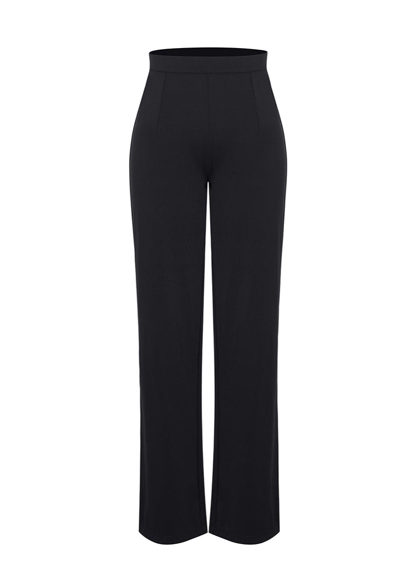 Larisa - High Waist Built-in Shaping Mesh Broek Met Rechte Pijp