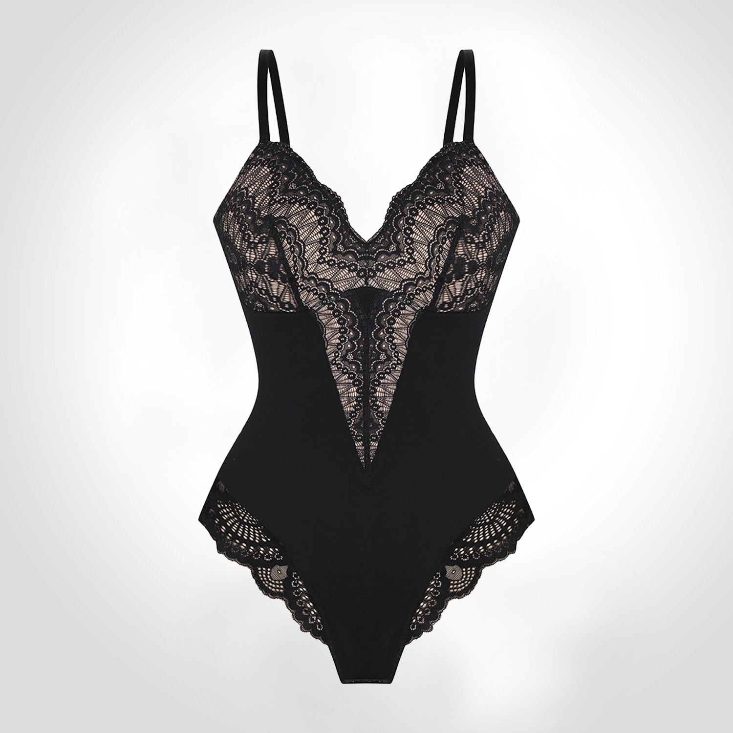 Luisa -  Lace Bodysuit Shaping Lingerie