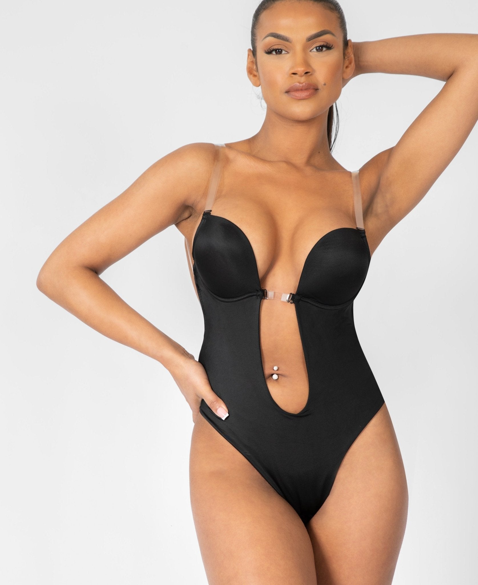 Madeline -  Shapewear Bodysuit Zonder Rug - U-vorm
