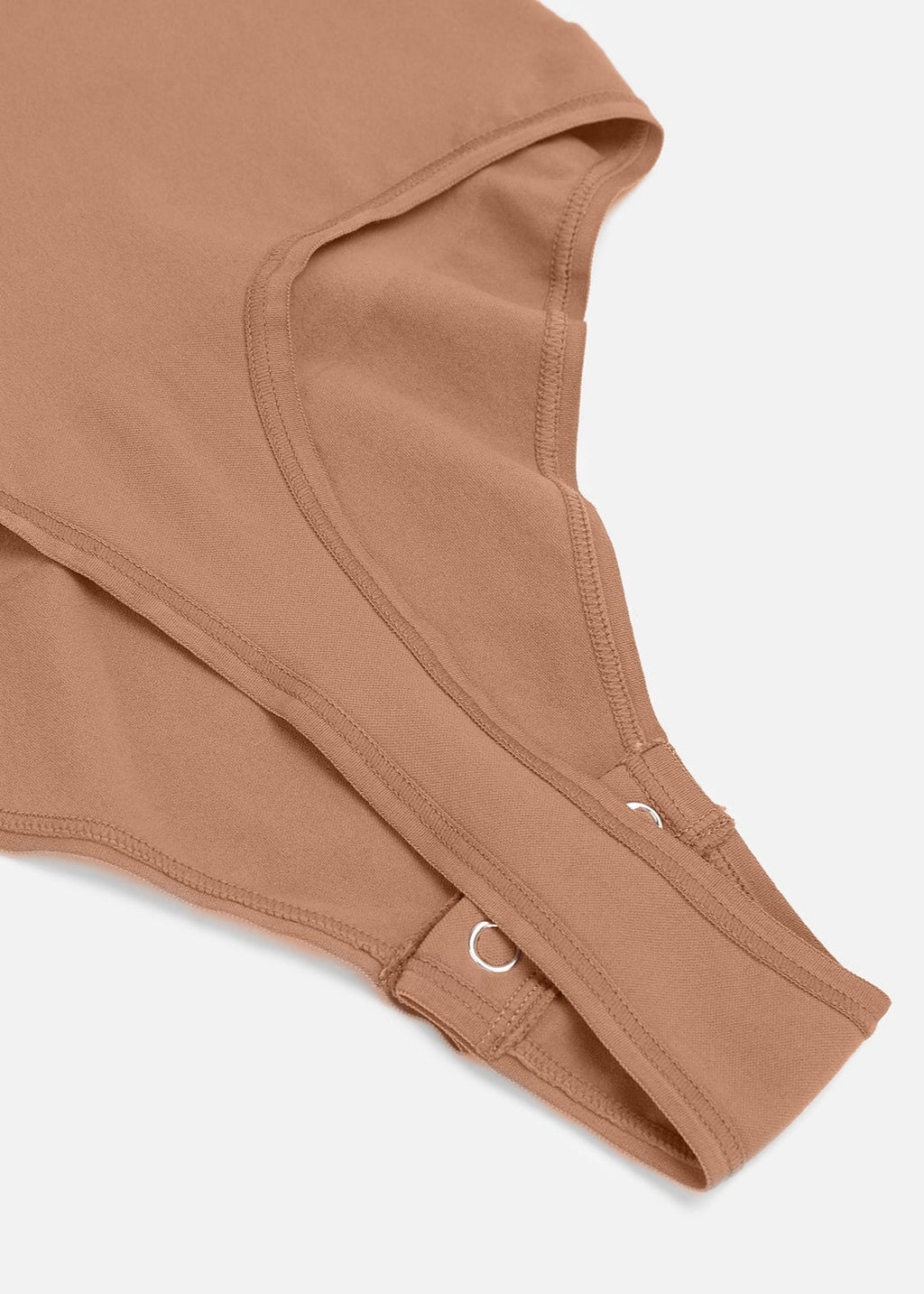Stefanie Lange Mouw -  Naadloze Body met String, Borstondersteuning & Buikcontrole