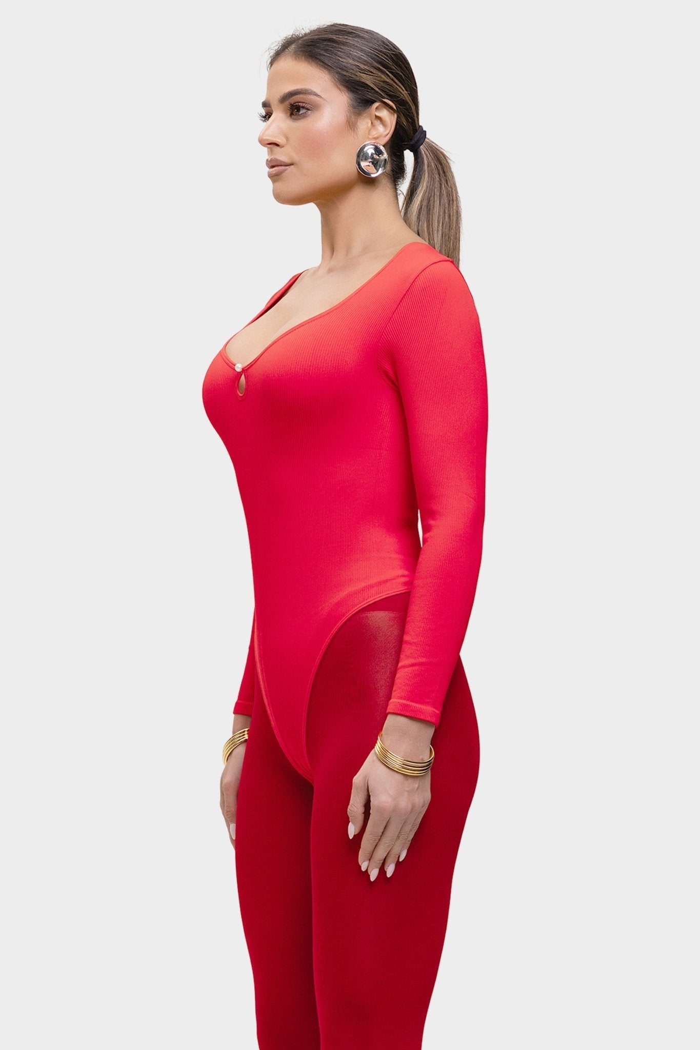 Maya – Sculpt Knit Muse Naadloze Rib Contour Bodysuit
