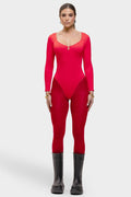 Maya – Sculpt Knit Muse Naadloze Rib Contour Bodysuit