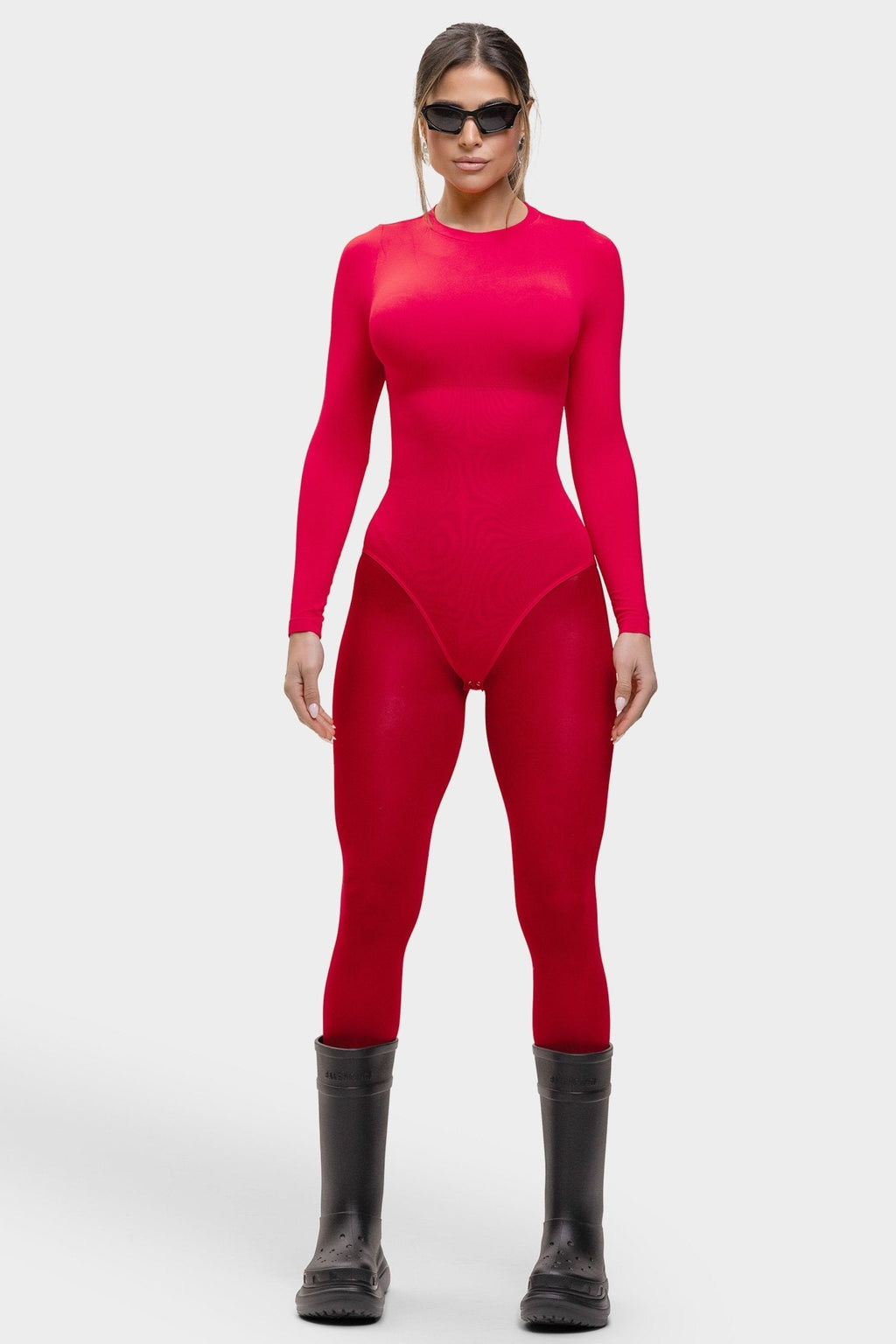 Milena – Ultra-Soft Sculpted Silhouette Naadloze Long-Sleeve Bodysuit