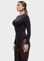 Milena – Ultra-Soft Sculpted Silhouette Naadloze Long-Sleeve Bodysuit