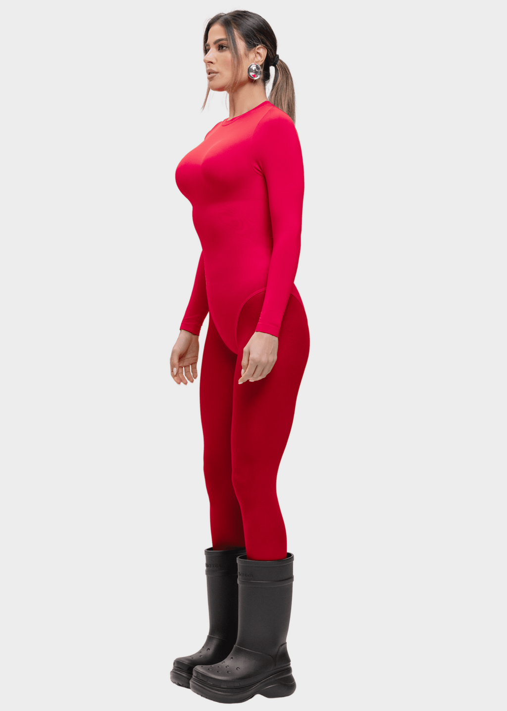Milena – Ultra-Soft Sculpted Silhouette Naadloze Long-Sleeve Bodysuit
