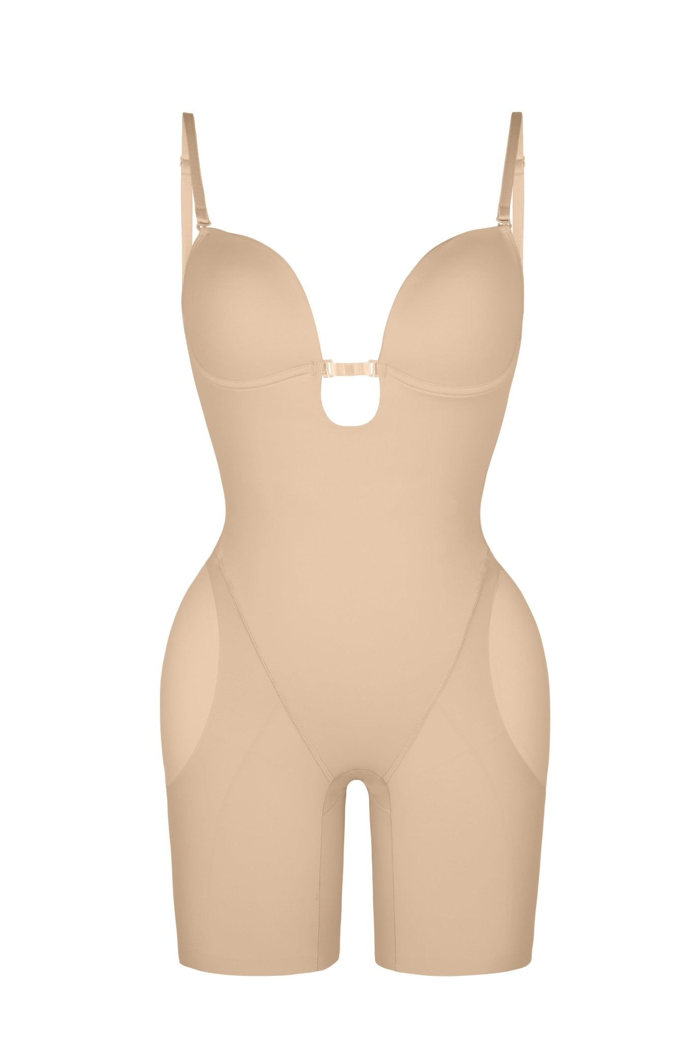 Nadia - Bodyshaper Met Lage Rug En Verwijderbare Pads