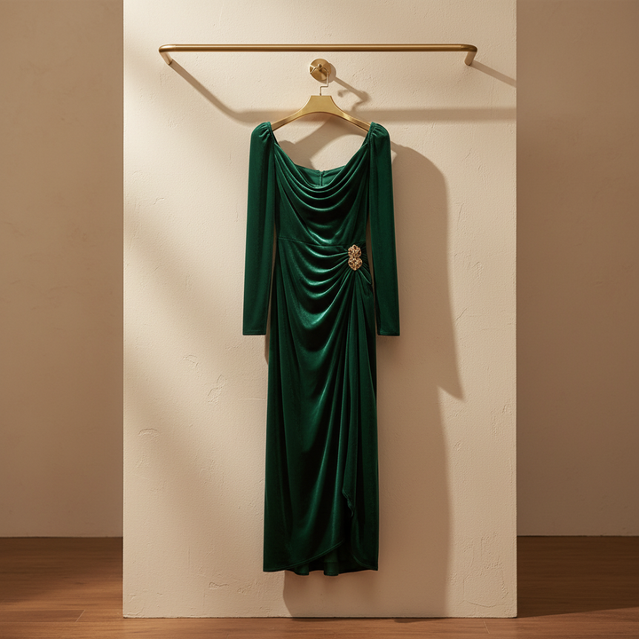 Hayden Sylvana | Elegant Midi Dress