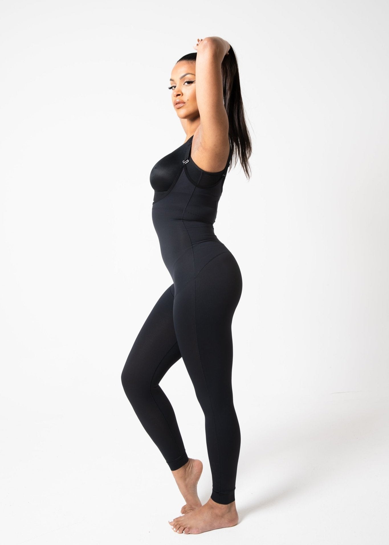 Naomi - Full Body Shaper Open Borst Verstelbare Bandjes