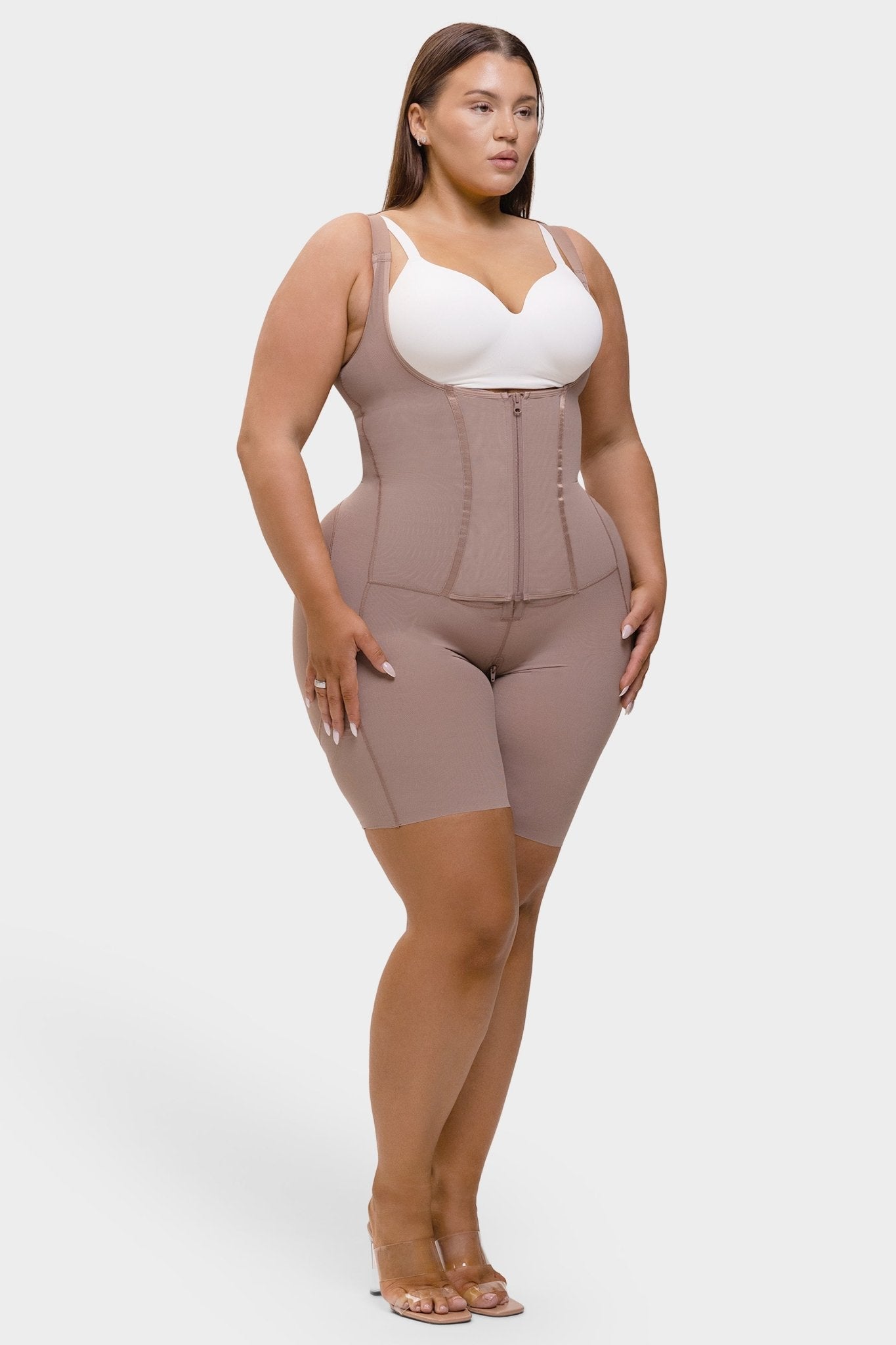 Rebecca 2.0 - Postoperatieve Shapewear met U-Vormige Borstondersteuning