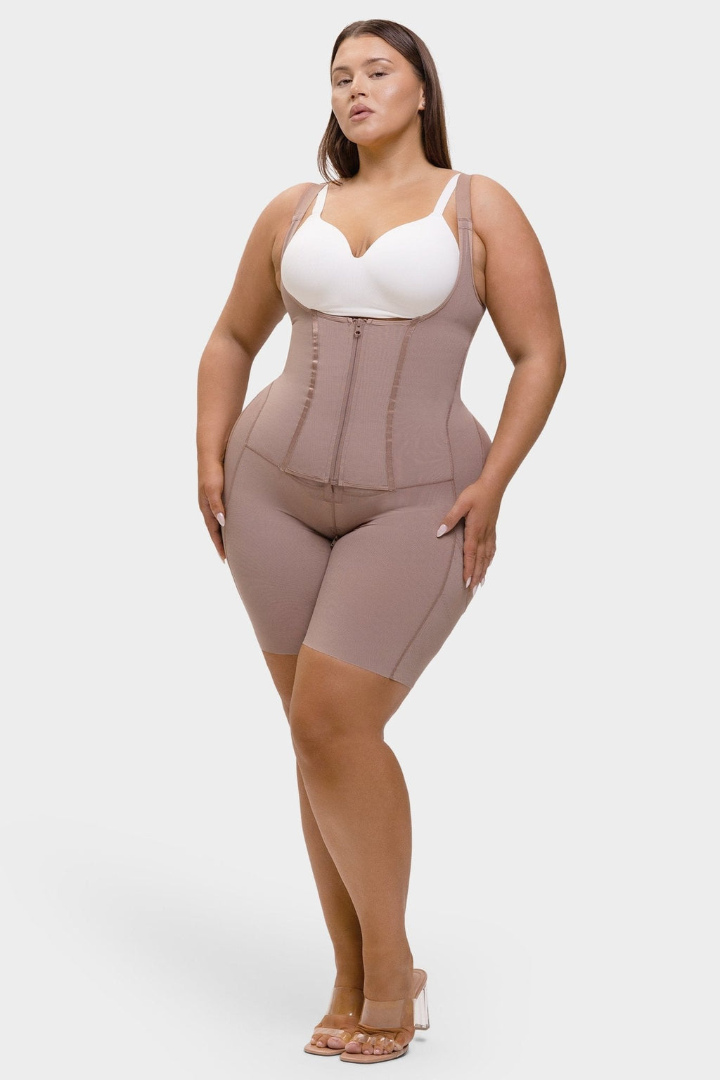 Rebecca 2.0 - Postoperatieve Shapewear met U-Vormige Borstondersteuning