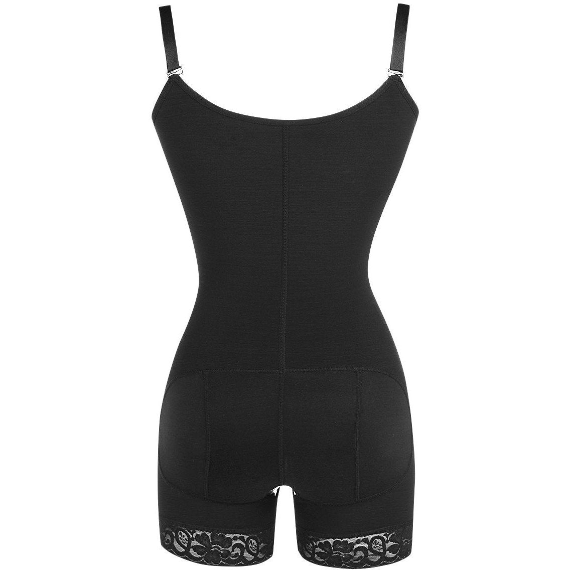 Rebecca - Body Shaper Rits Met Afneembare Schouderbandjes
