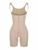 Rebecca - Body Shaper Rits Met Afneembare Schouderbandjes