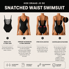 Snatched Built in Shapewear Swimsuit - Power Shaping Effect