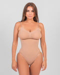 Stefanie Slip - Naadloze Bodysuit Met Spaghetti Schouderbandjes